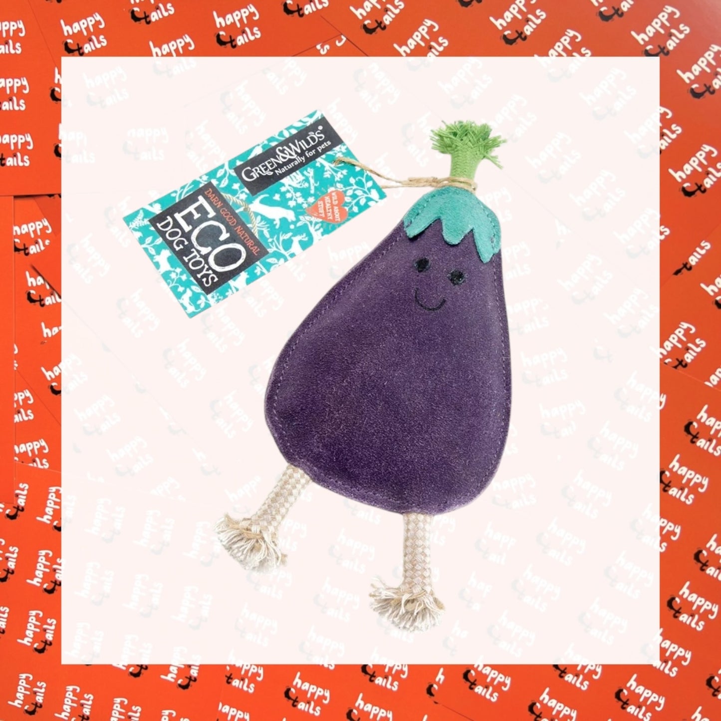 Austin the Aubergine Eco Toy