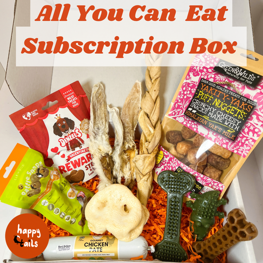 Happy Tails All-You-Can-Eat Subscription Box